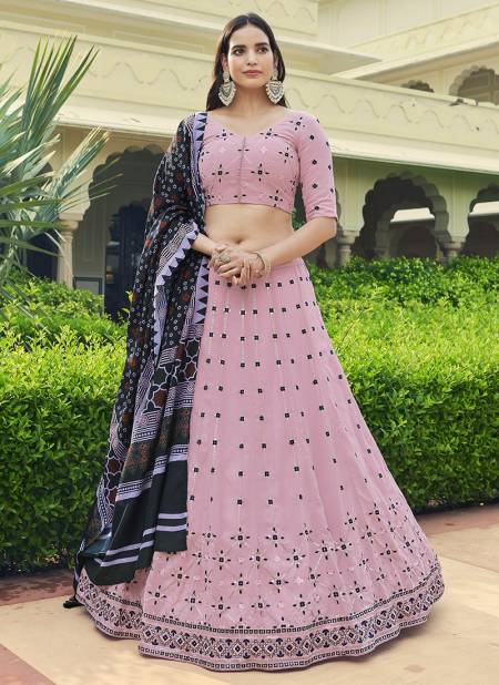 Dusty Pink Colour Bridesmaid Vol 23 Khushbu New Latest Designer Exclusive Ethnic Wear Lehenga Choli Collection 2191